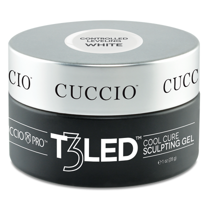 Cuccio T3 LED Controlled Leveling Gel | White 1oz