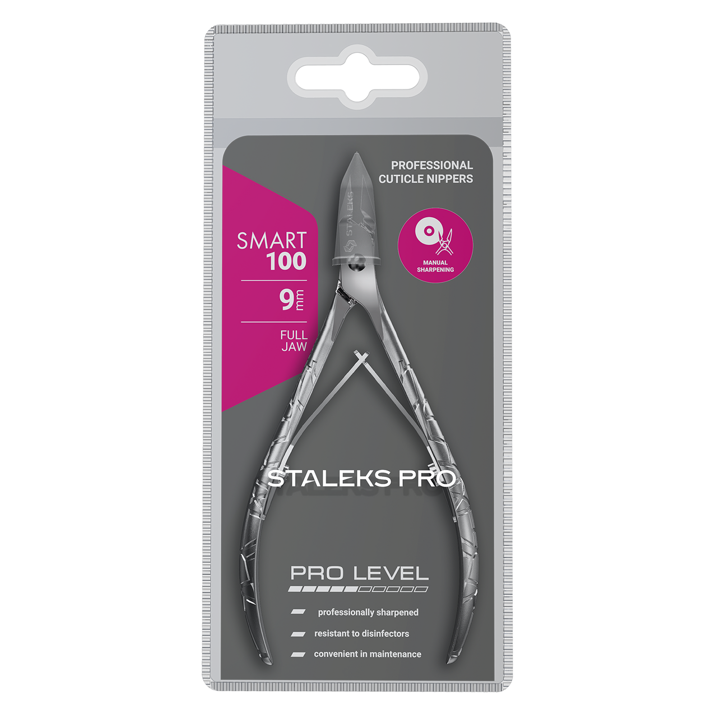 Staleks SMART 100-9 Secure Grip Cuticle Nipper