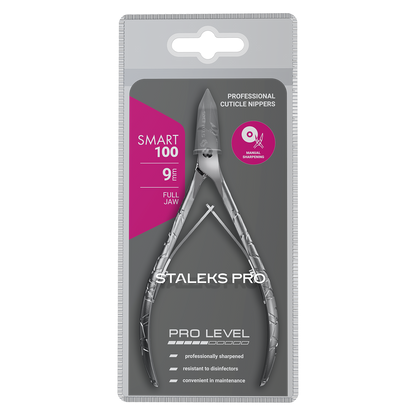 Staleks SMART 100-9 Secure Grip Cuticle Nipper