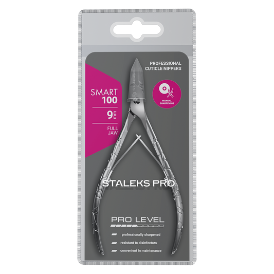 Staleks SMART 100-9 Secure Grip Cuticle Nipper