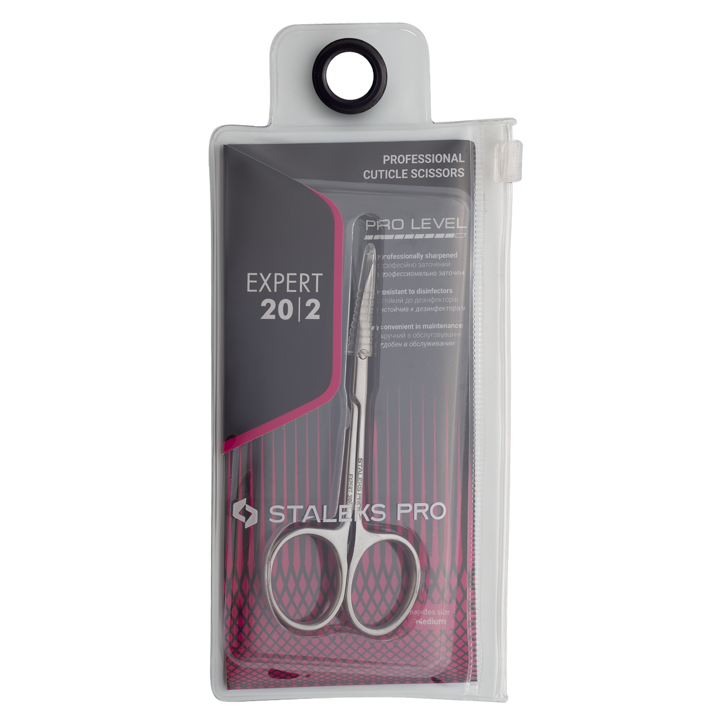 Staleks EXPERT 20-2 Professional Cuticle Scissors