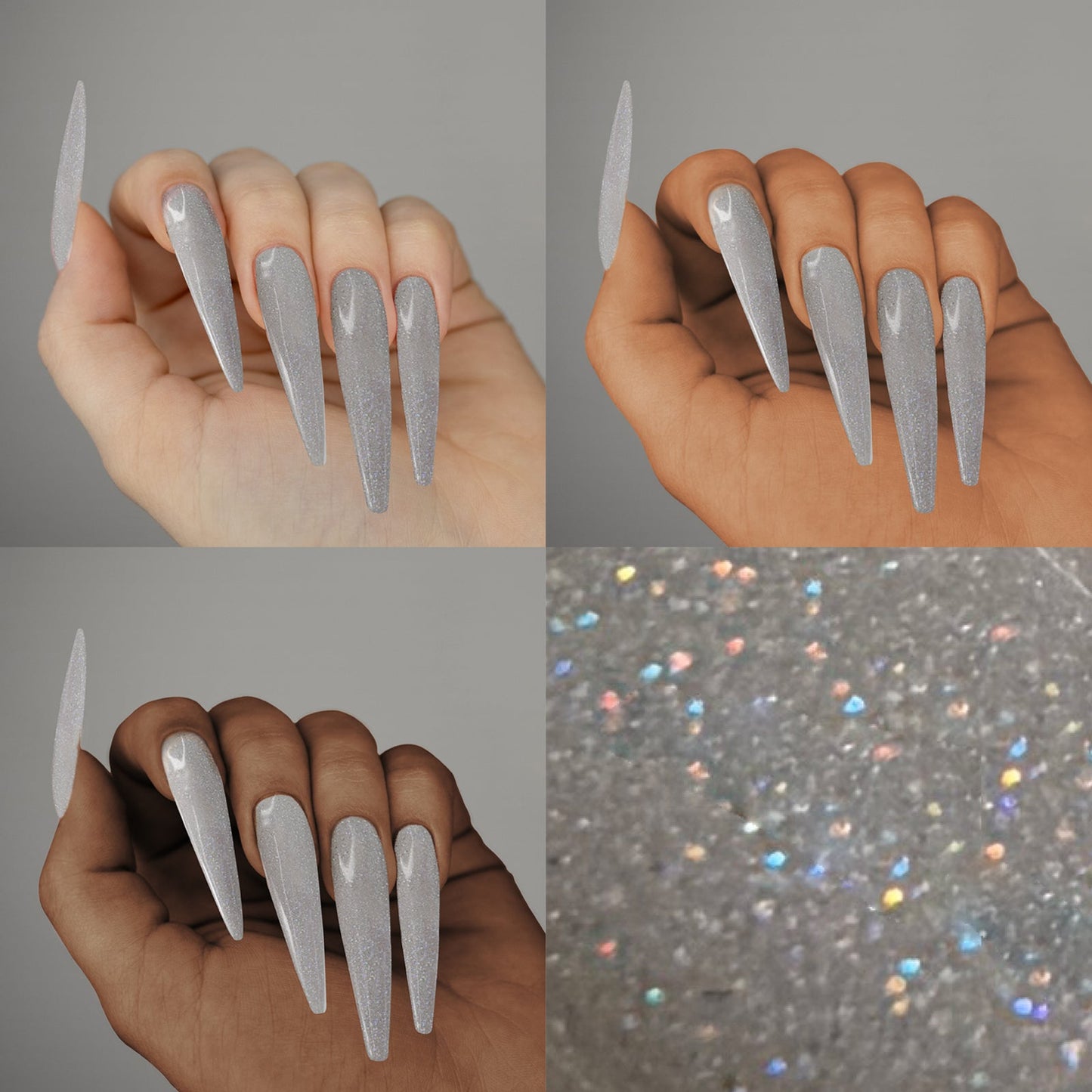 Americanails Colored Acrylic Powder | Diamond Ring 2oz