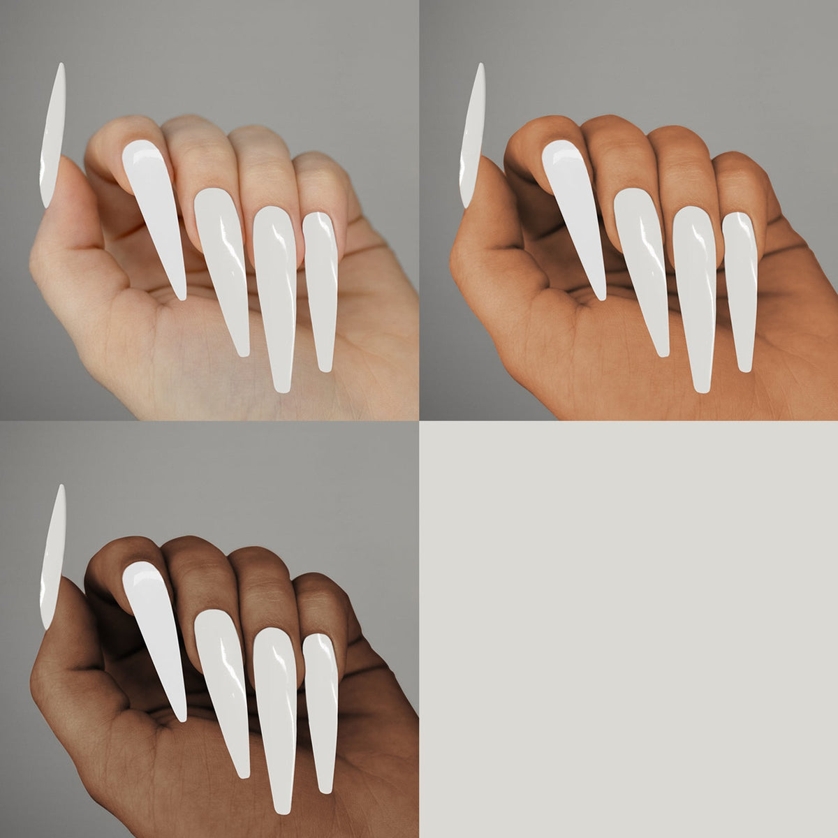 Americanails Colored Acrylic Powder | Pure White 2oz