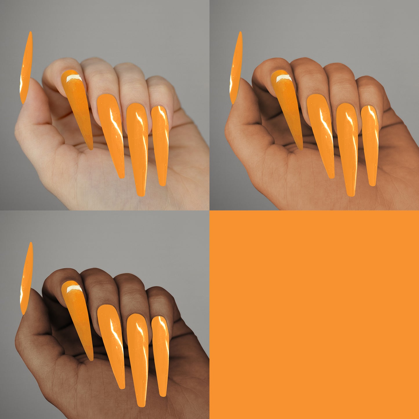 Americanails Colored Acrylic Powder | Pure Yellow 2oz