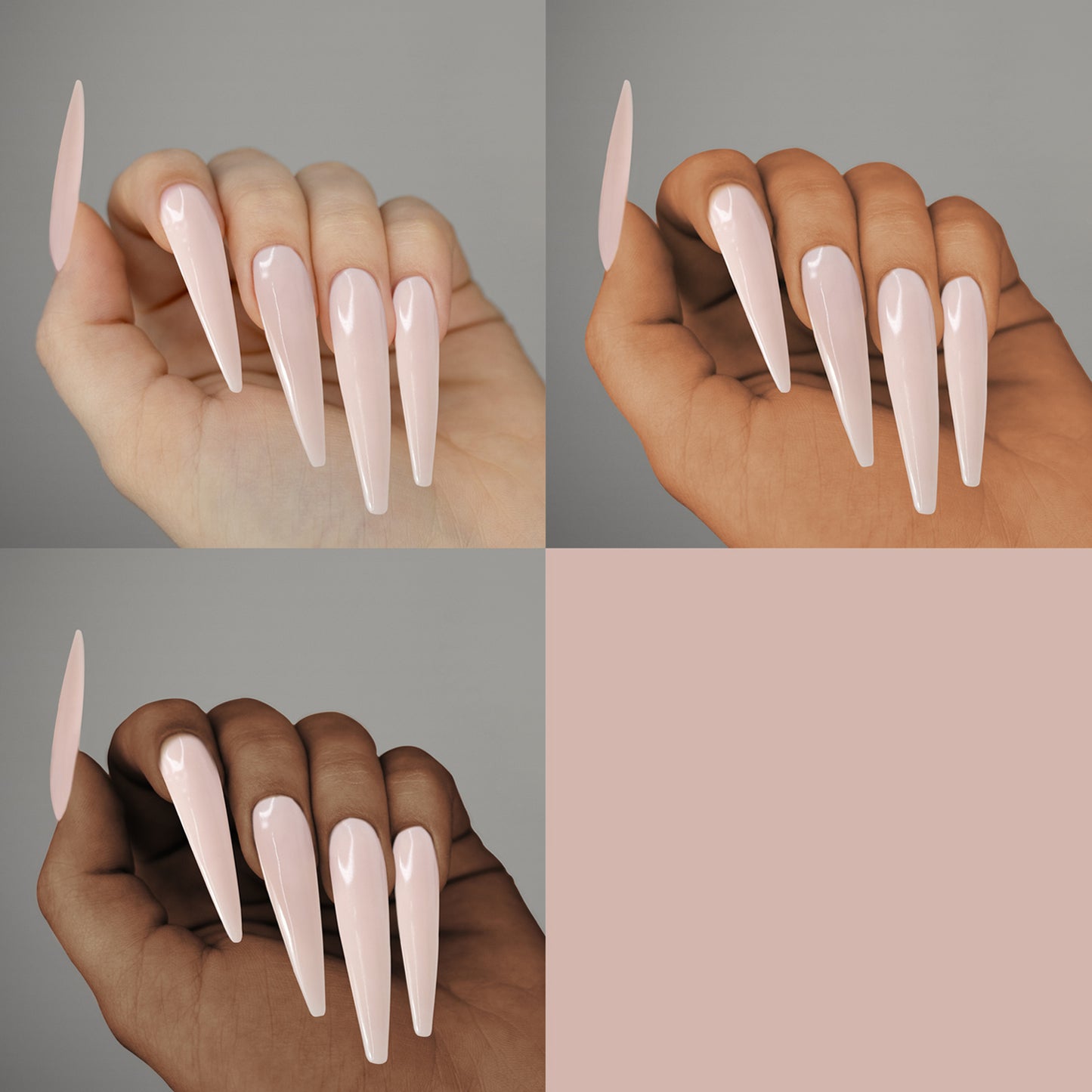 Americanails Colored Acrylic Powder | Touch Of Blush 2oz