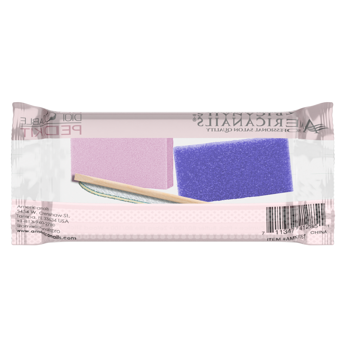 Caja de 100 unidades de kit de pedicura desechable Americanails