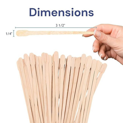 Dukal Spa Wooden Applicators | Extra Small 100ct