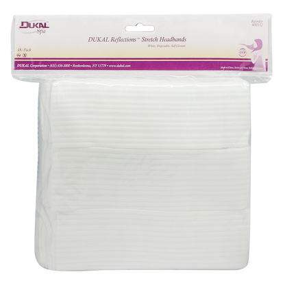 Funda de cuna facial ajustada Dukal Spa, 100 unidades