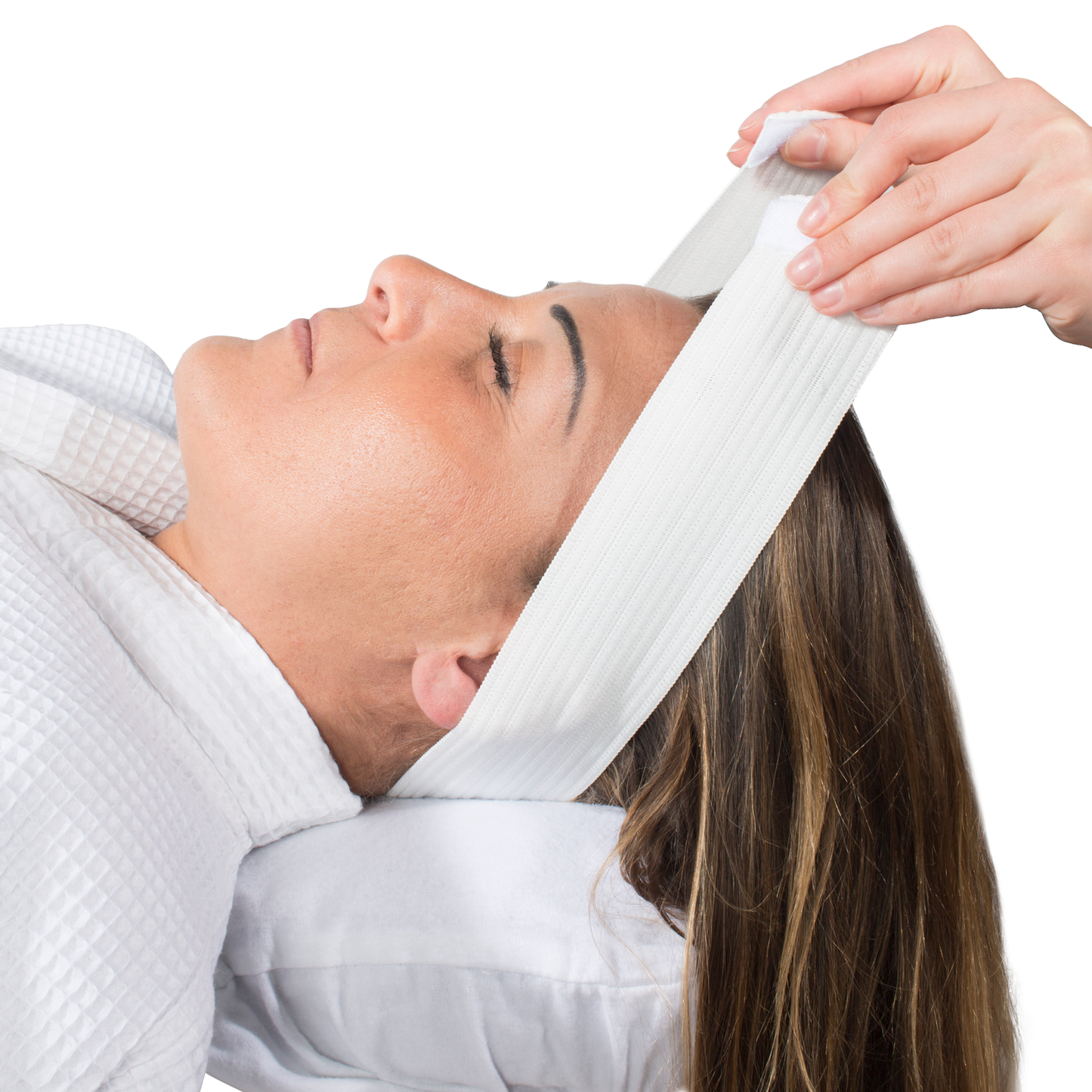 Funda de cuna facial ajustada Dukal Spa, 100 unidades
