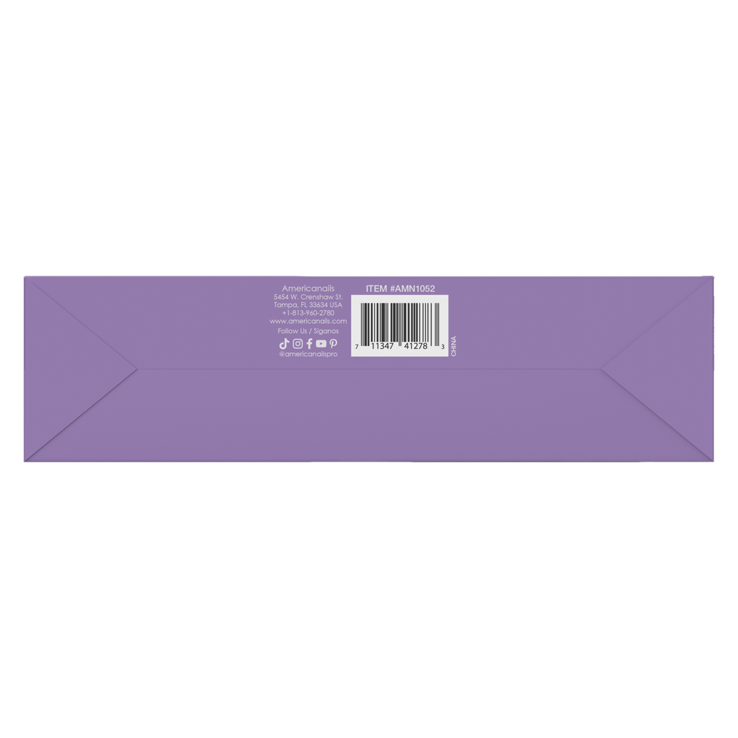 Americanails EasyPeel Nail File Abrasive Strips | Black 100 Grit 50ct