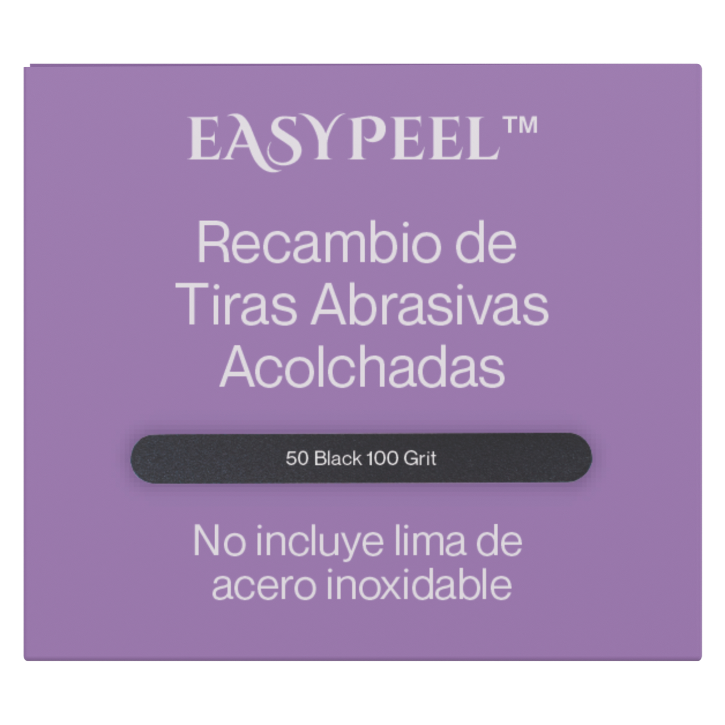 Americanails EasyPeel Nail File Abrasive Strips | Black 100 Grit 50ct