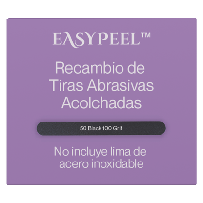 Americanails EasyPeel Nail File Abrasive Strips | Black 100 Grit 50ct