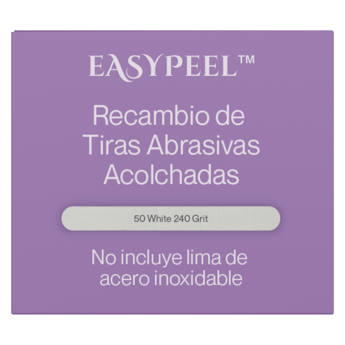 Americanails EasyPeel Nail File Abrasive Strips | White 240 50ct