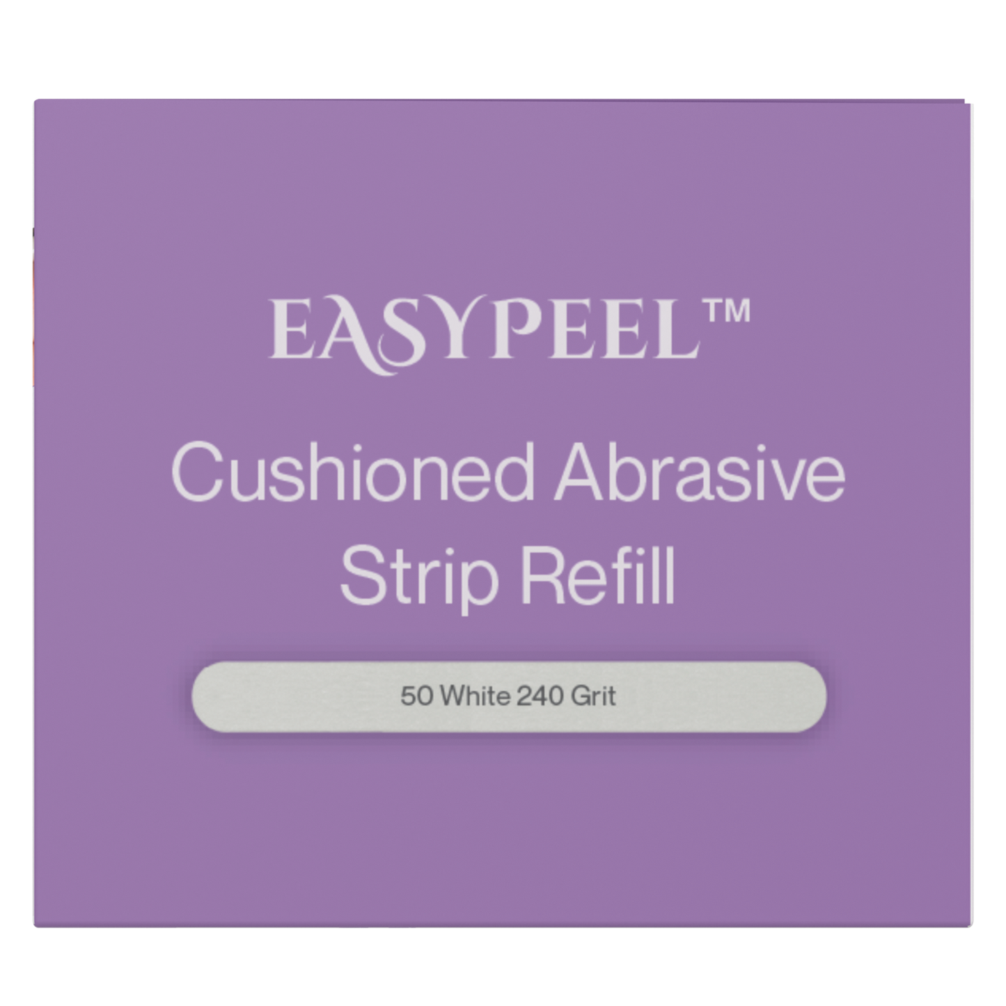 Americanails EasyPeel Nail File Abrasive Strips | White 240 50ct