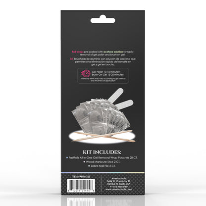 Americanails FastFoils Gel Removal Kit