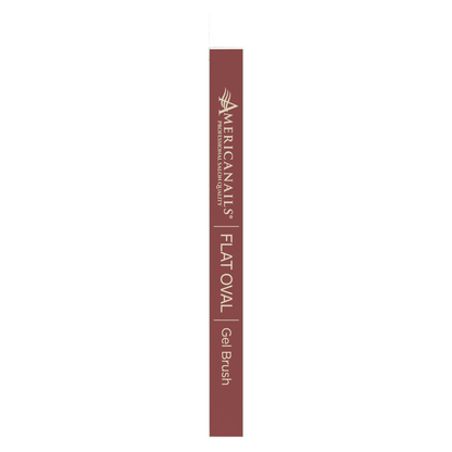 Americanails Faux Kolinsky Bamboo Series | Oval Gel Brush