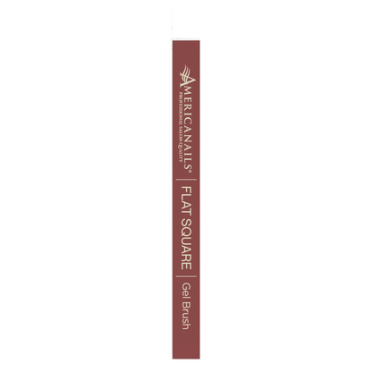 Americanails Faux Kolinsky Bamboo Series | Square Gel Brush