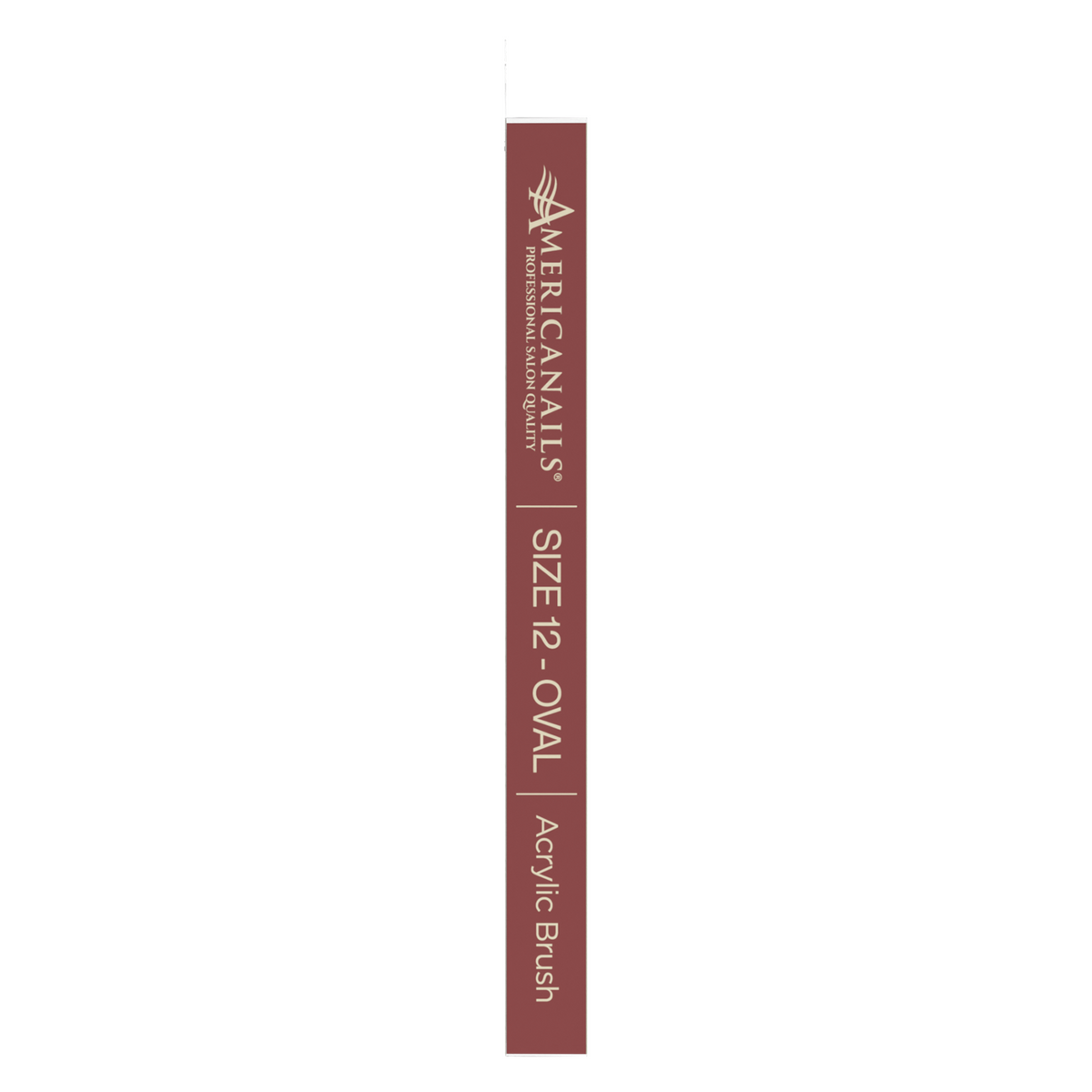 Americanails Faux Kolinsky Bamboo Series | Oval Acrylic #12 Brush