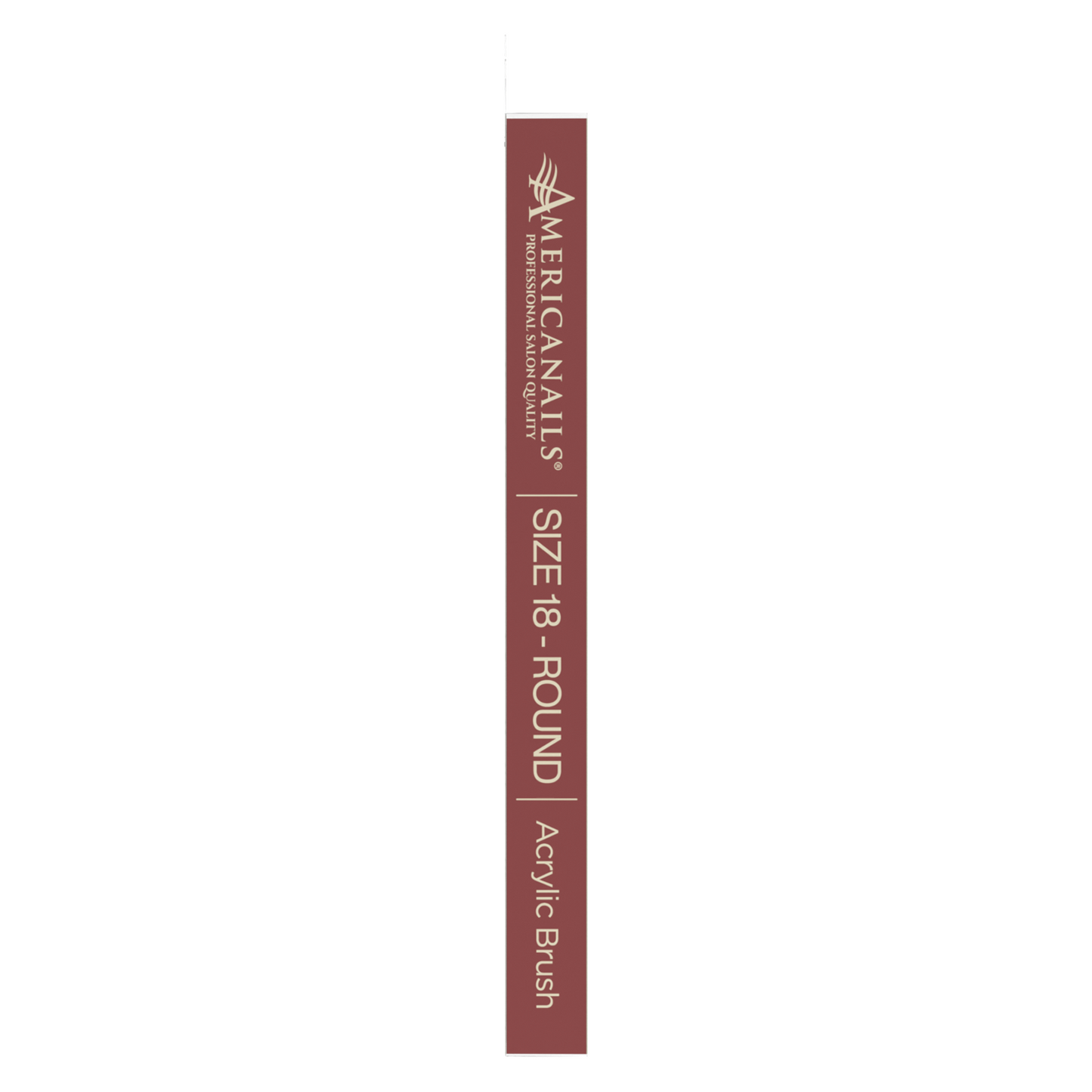 Americanails Faux Kolinsky Bamboo Series | Round Acrylic #18 Brush