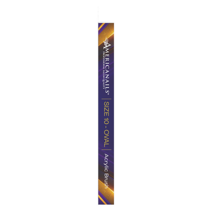 Americanails Faux Kolinsky Designer Series | Oval Acrylic #10 Brush