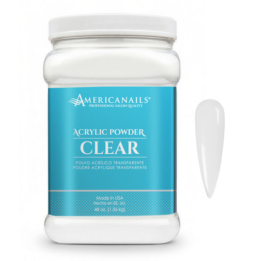 Americanails Acrylic Powder | Clear 48oz