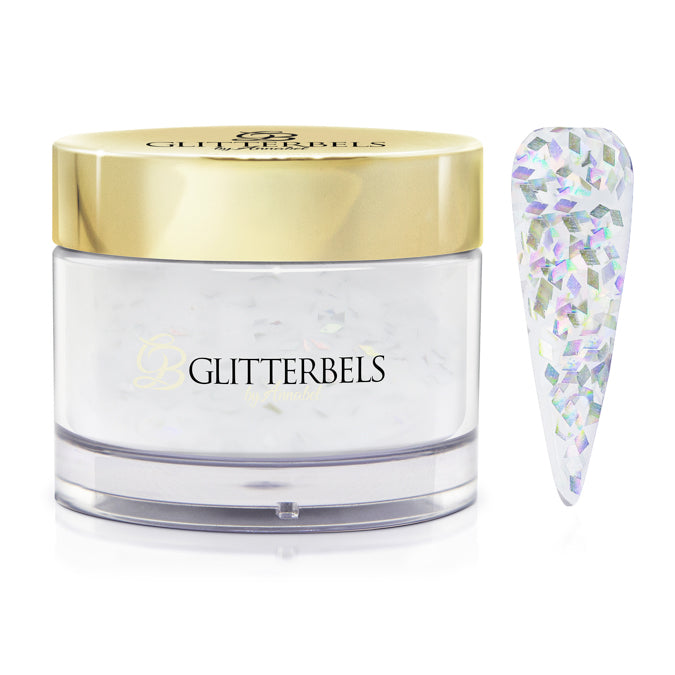 Glitterbels Acrylic Powder | Diamond Shards 1oz