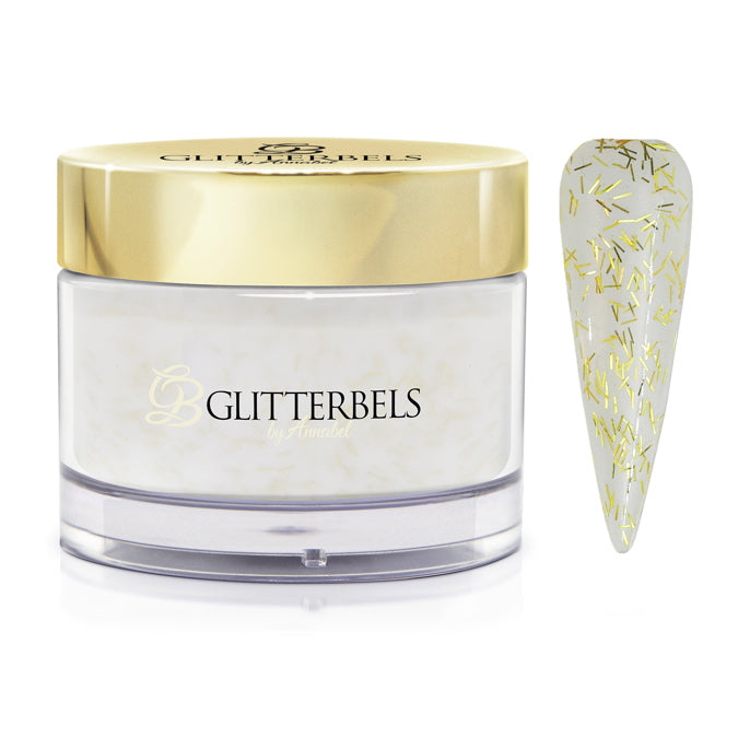 Glitterbels Acrylic Powder | 24 Carat Tinsel 1oz