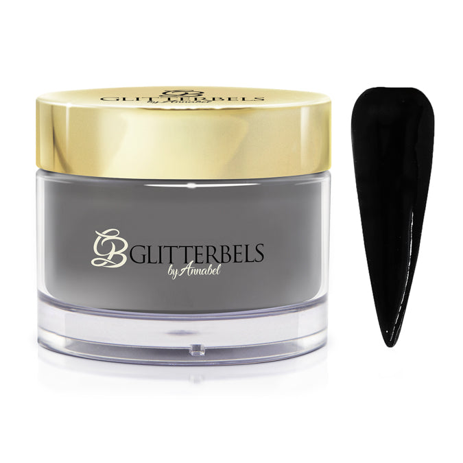 Glitterbels Acrylic Powder | Carbon Black 1oz