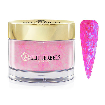 Glitterbels Acrylic Powder | Bubblegum Flake 1oz