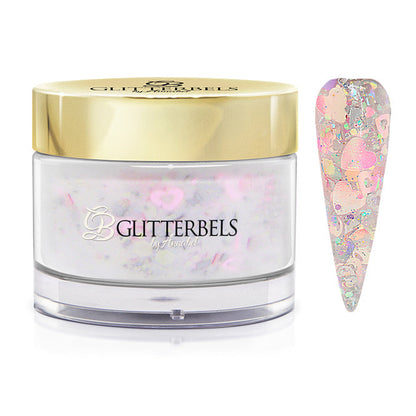 Glitterbels Acrylic Powder | I Heart You 1oz
