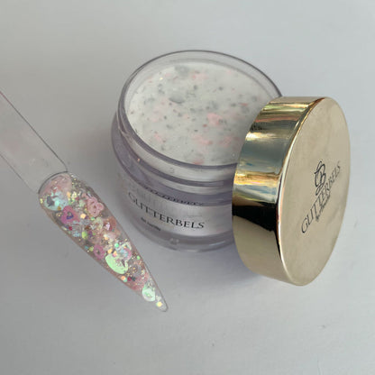 Glitterbels Acrylic Powder | I Heart You 1oz