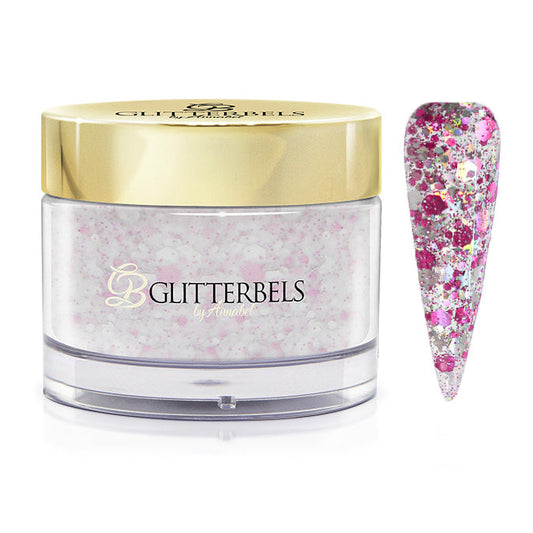 Glitterbels Acrylic Powder | Galaxy Of Pink 1oz
