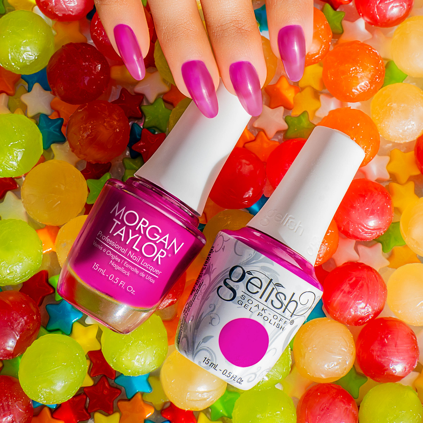 Gelish Morgan Taylor Keep It Juicy Collection Box Set 12ct