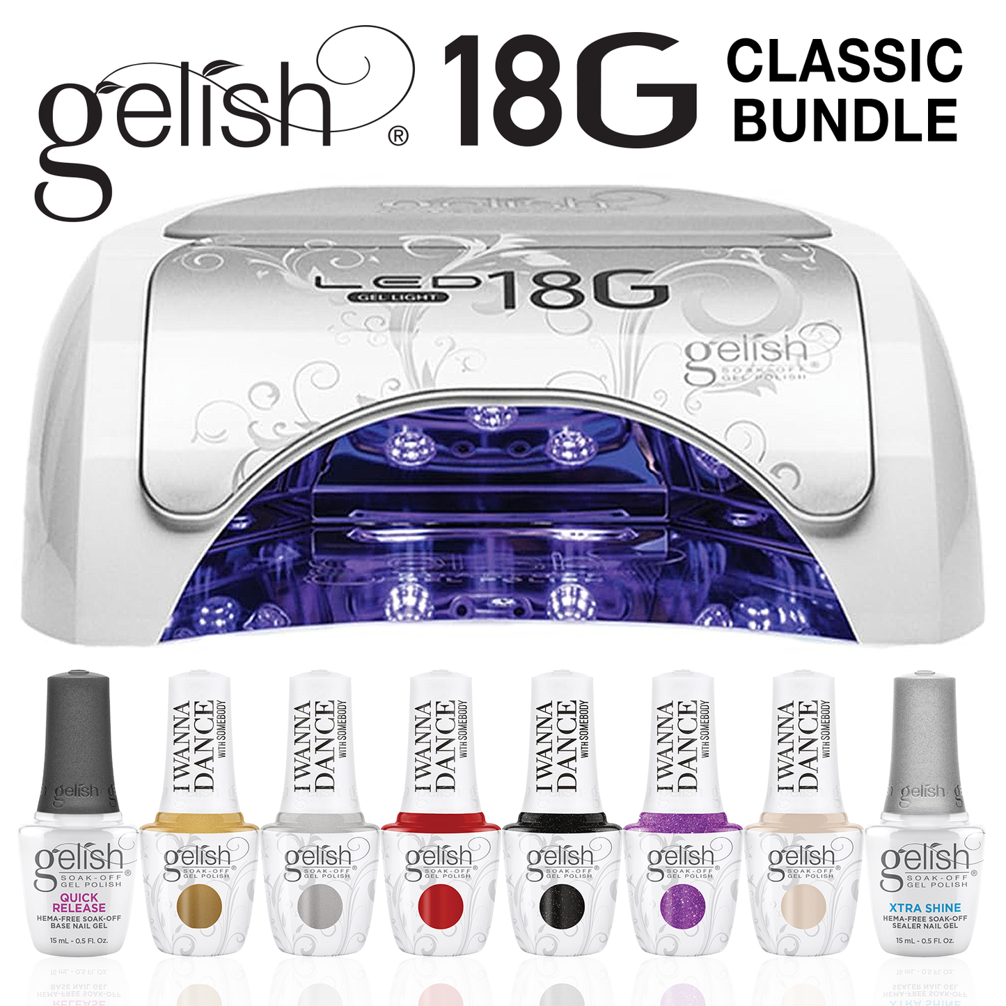 Gelish 18G Classic LED Light Bundle Deal