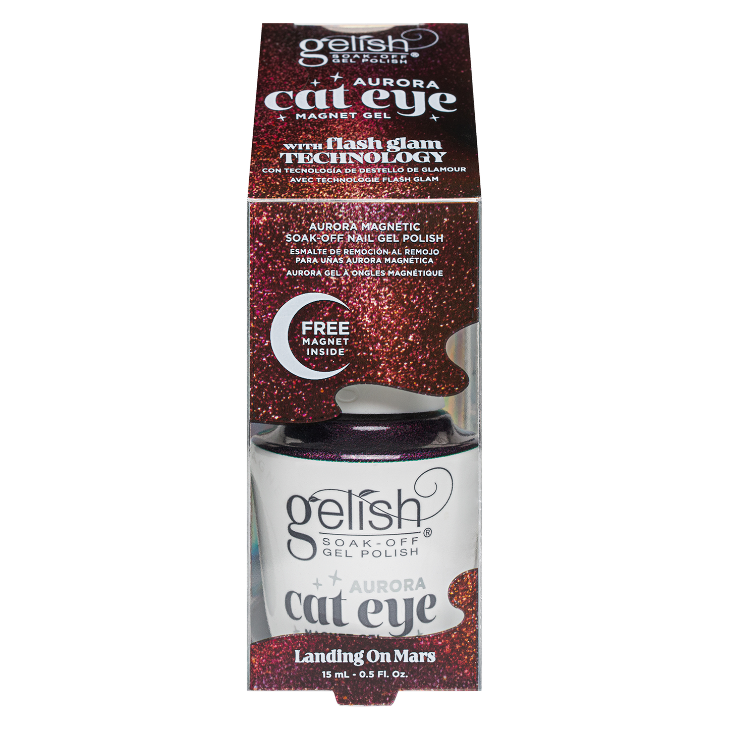 Gelish Soak-Off Gel Polish | Landing On Mars .5oz