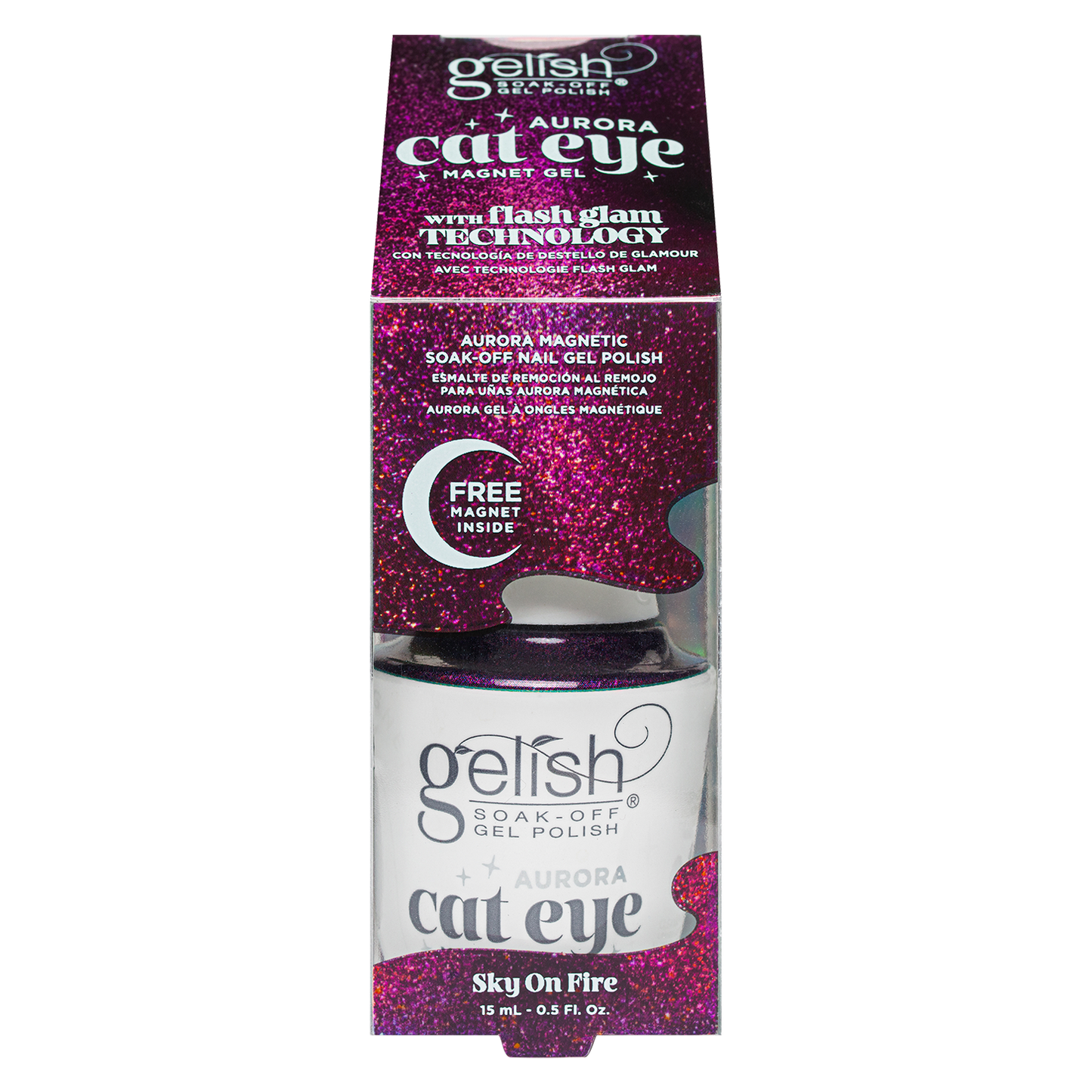 Gelish Soak-Off Gel Polish | Sky On Fire