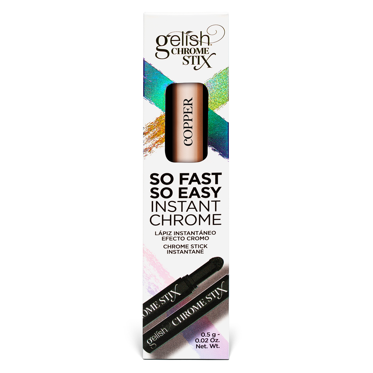 Gelish Chrome Stix | Copper