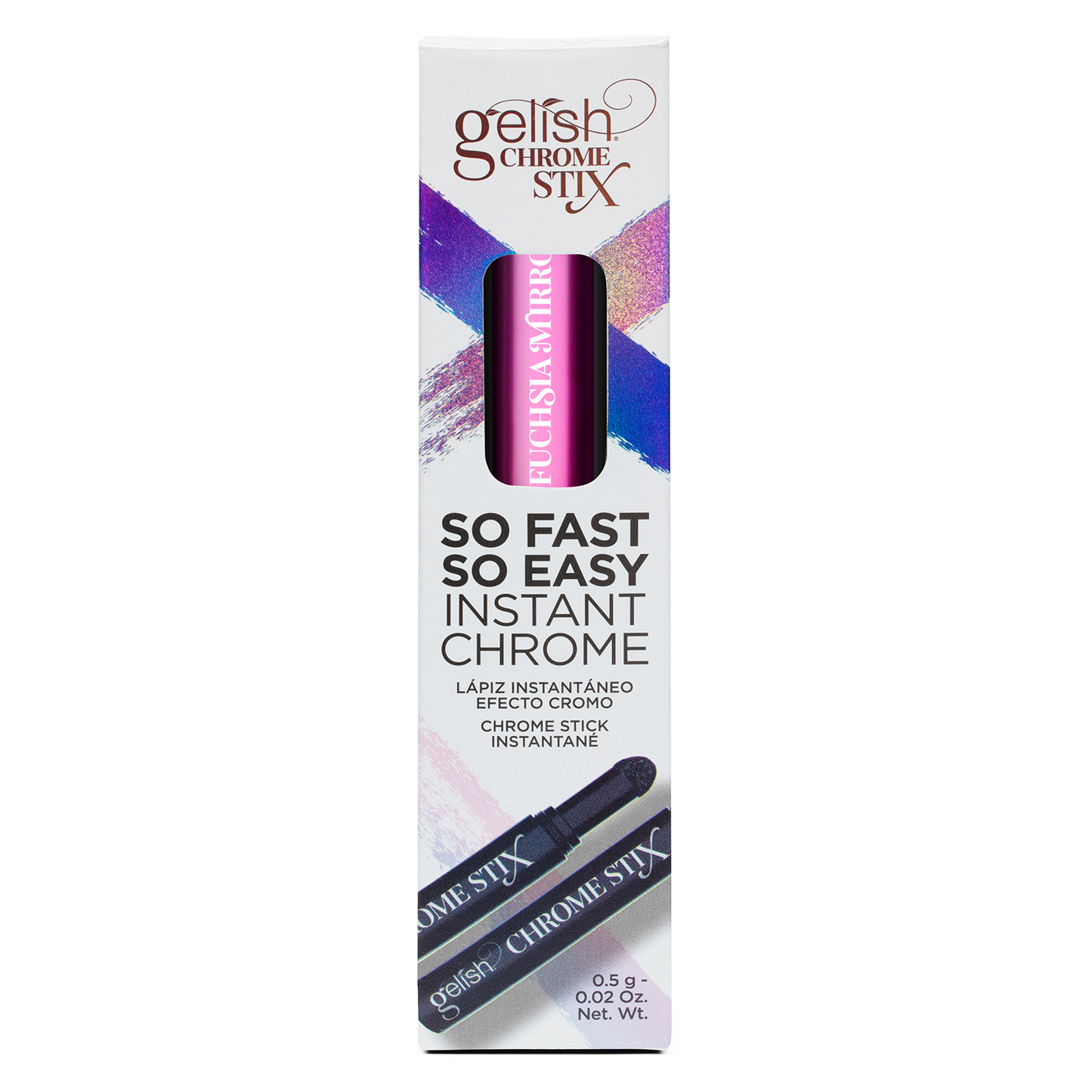 Gelish Chrome Stix | Fuchsia Mirror