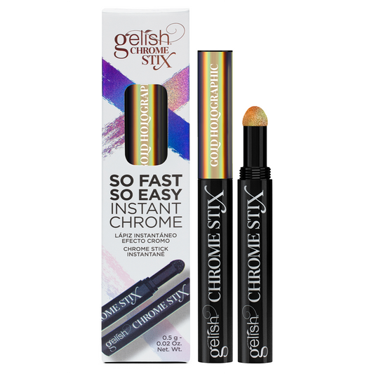 Gelish Chrome Stix | Gold Holographic