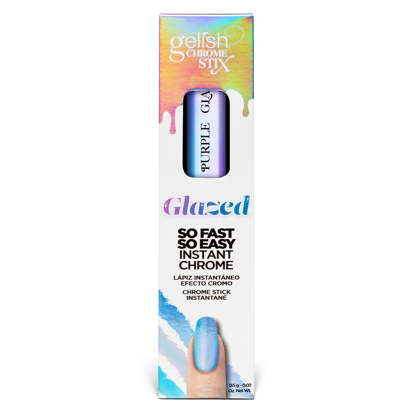 Gelish Chrome Stix | Purple Glazed