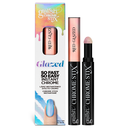 Gelish Chrome Stix | Red Glazed