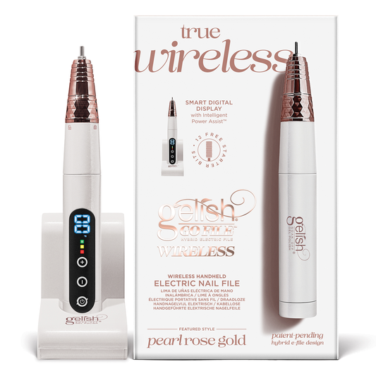 Gelish Go File Cordless I Pearl Rose Gold