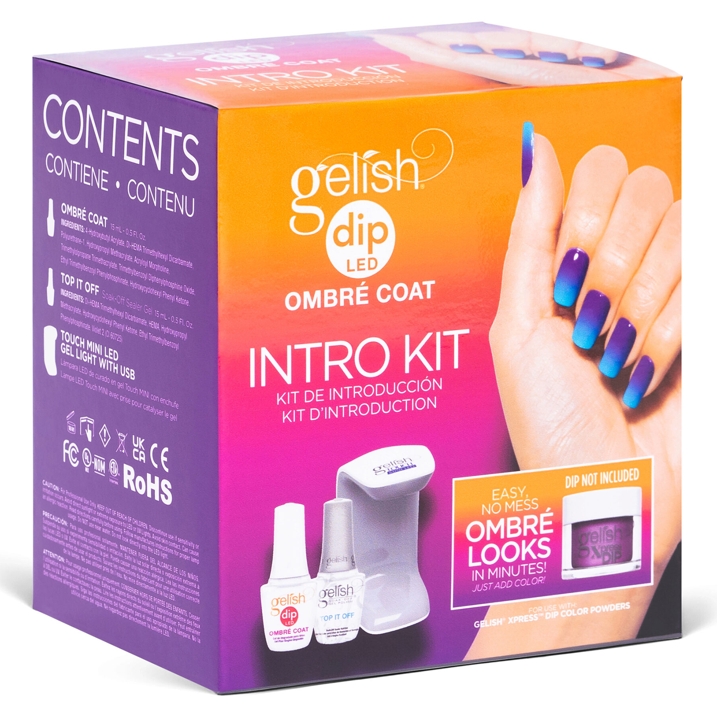 Gelish Dip LED Ombre Coat Kit