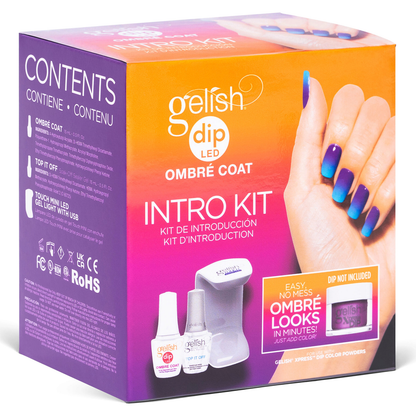 Gelish Dip LED Ombre Coat Kit