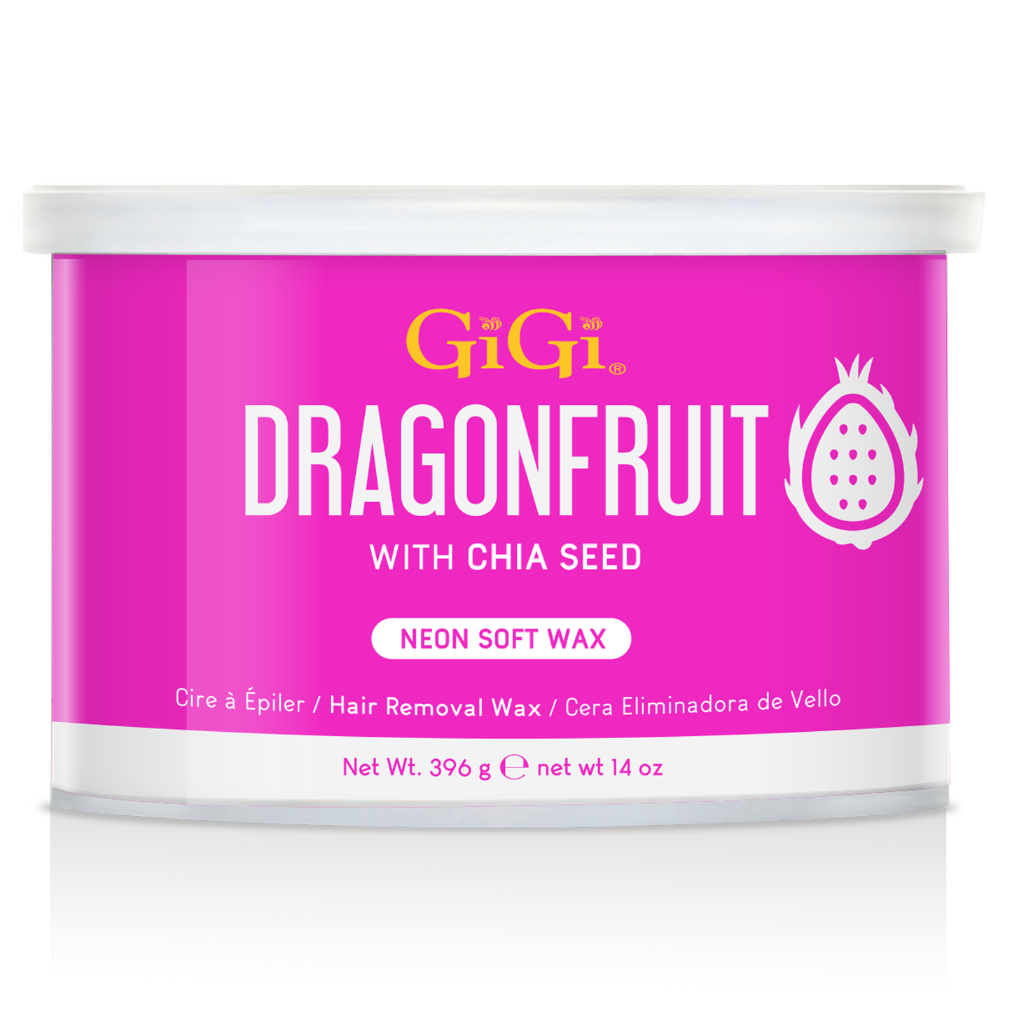GiGi Neon Soft Wax Dragonfruit 14oz