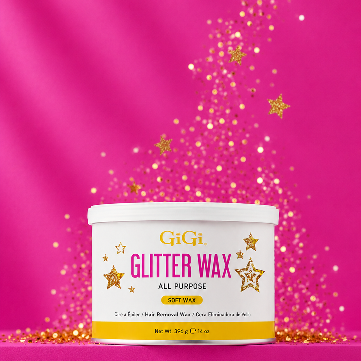 GiGi All-Purpose Glitter Wax 14oz