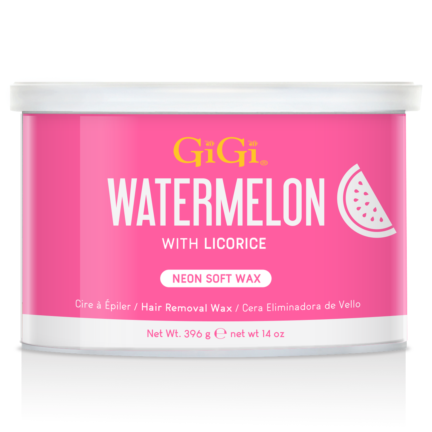 GiGi Neon Soft Wax Watermelon 14oz