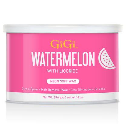 GiGi Neon Soft Wax Watermelon 14oz