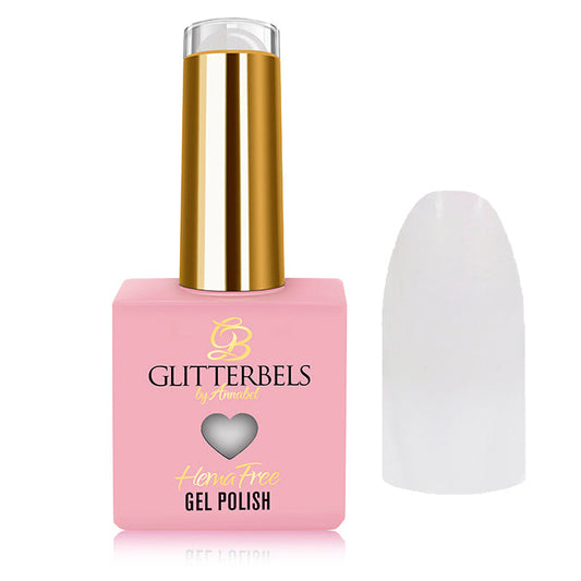 Glitterbels Hema-Free Gel Polish | Gentle White .58oz