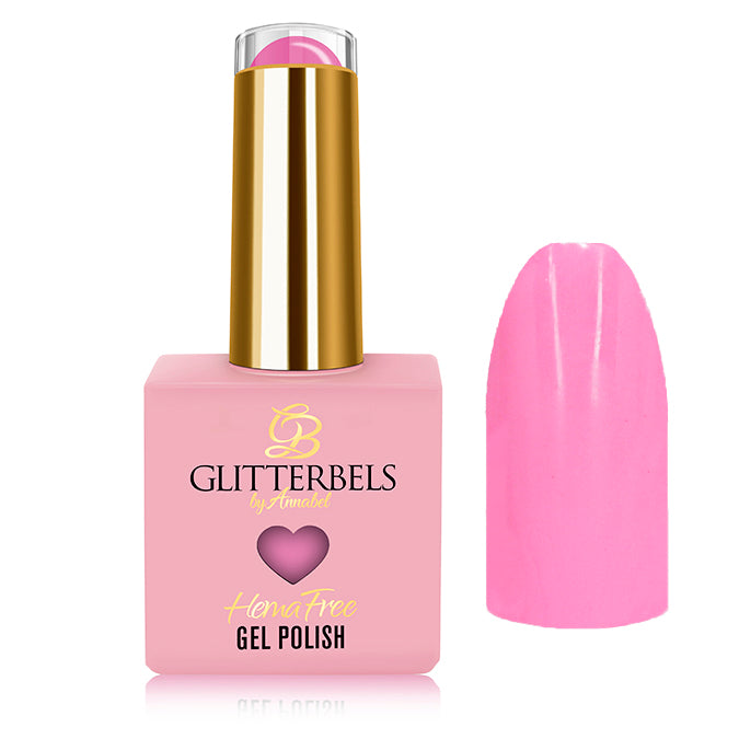 Glitterbels Hema-Free Gel Polish | Pink Popsicle .58oz